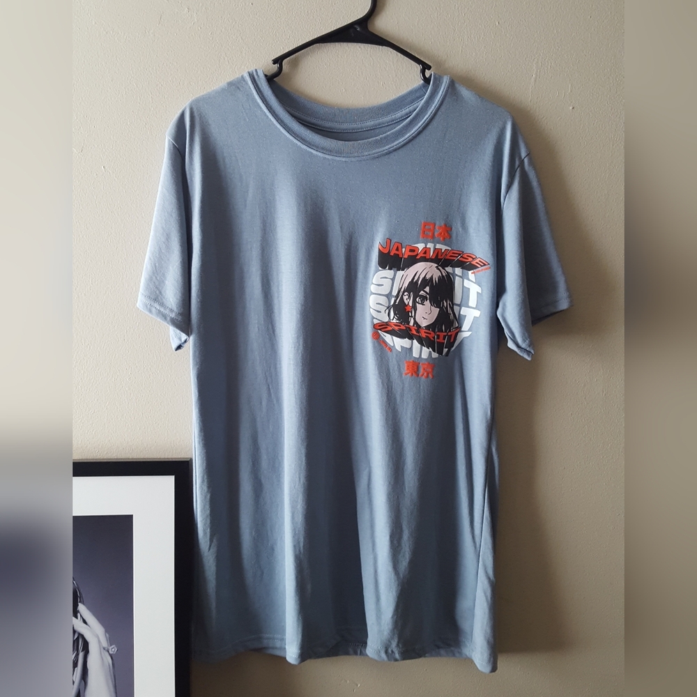 Men's Anime Graphic Tee Shirt